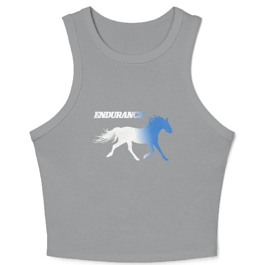 Napoleon Dynamite Running Horses Endurance Crop Tank Top