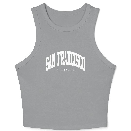 SAN FRANCISCO Crop Tank Top