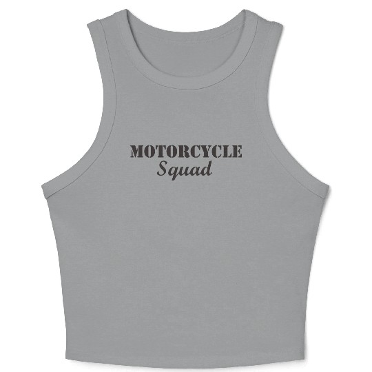Motorcycle Squad Crop Tank Top