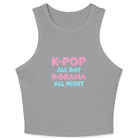 K-Pop Fan K-Drama Gift Korean Music Crop Tank Top