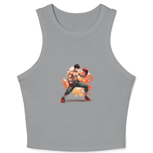Kung Fu Fighting Crop Tank Top
