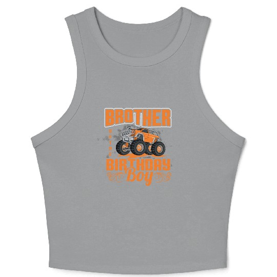BROTHER OF THE BIRTHDAY BOY Crop Tank Top