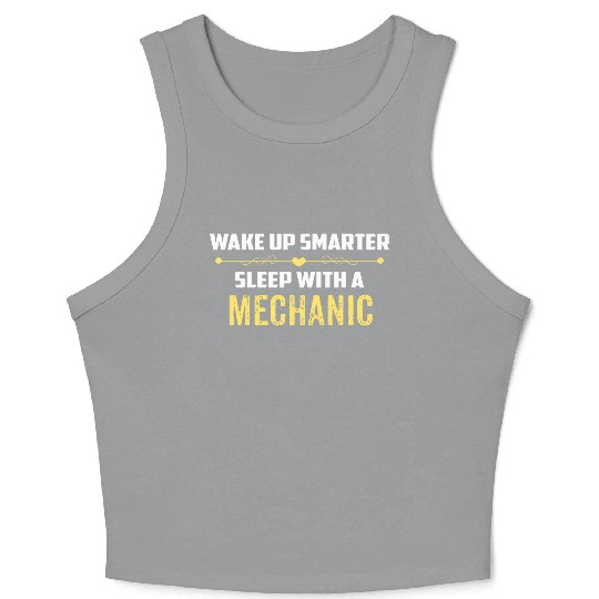 Wake Up Smarter Sleep With A MECHANIC Crop Tank Top