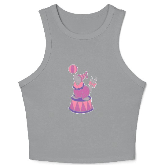 Circus Seal Animal Trainer Gift Crop Tank Top
