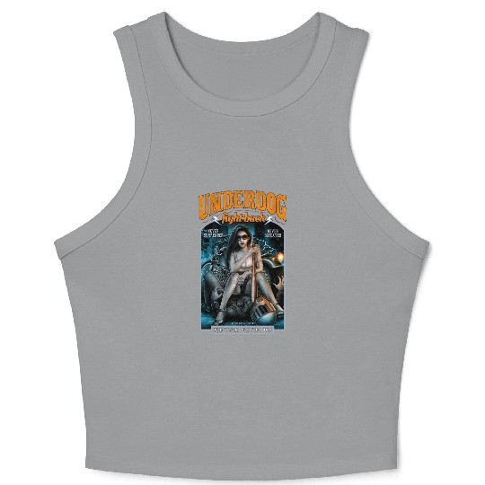 underdog fight back #2 Crop Tank Top