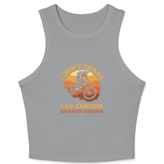 Daredevil Cyclist Crop Tank Top