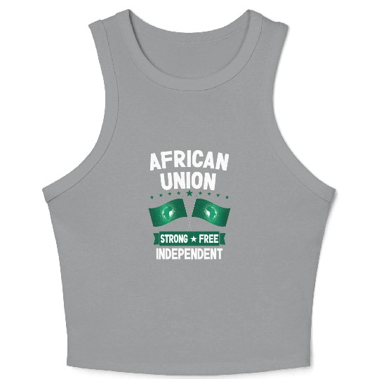 African Union Crop Tank Top