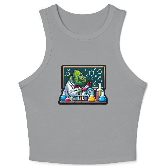 Chemical Chameleon Crop Tank Top