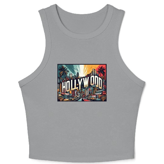 Hollywood Crop Tank Top