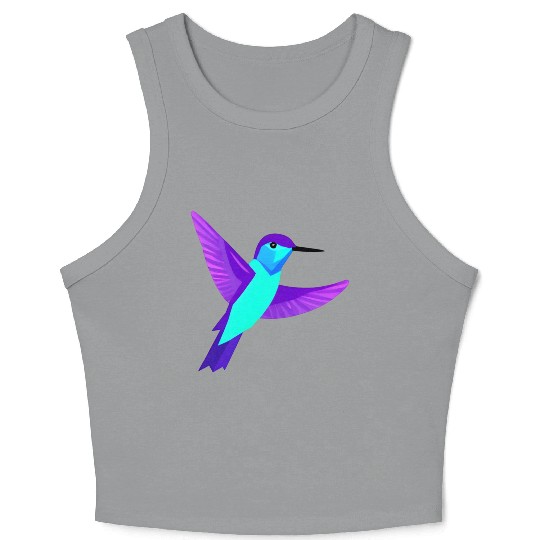 Hummingbird Crop Tank Top