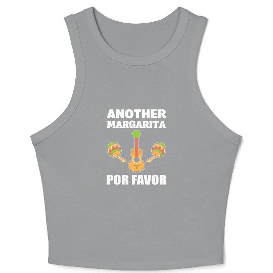 Margarita Por Favor Mexican Gift Crop Tank Top
