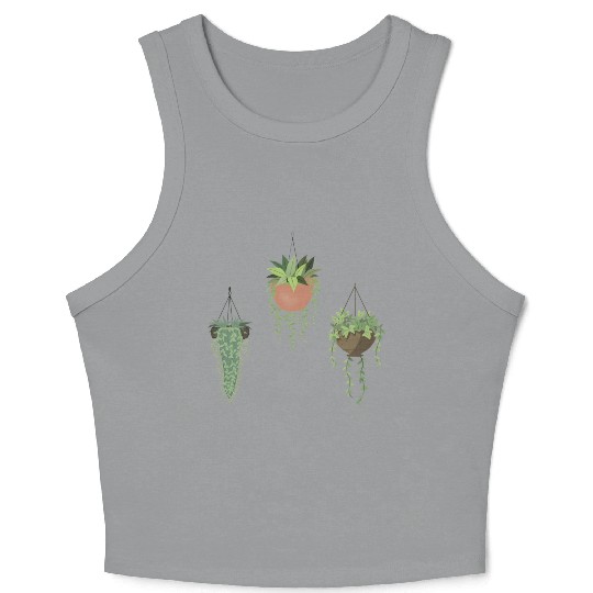 Hanging plants Crop Tank Top