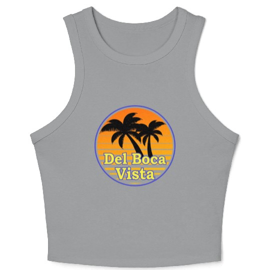 Del Boca Vista Crop Tank Top