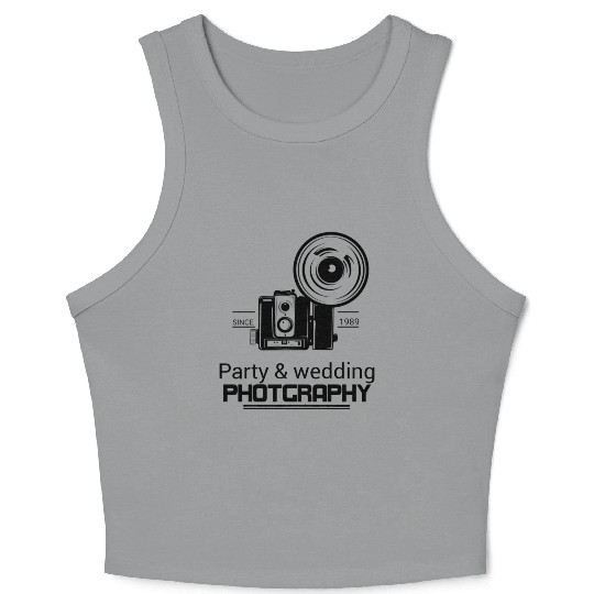 Party & wedding photography Crop Tank Top