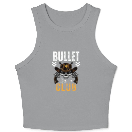 Skeleton Arsenal Bullet Club Commando Crop Tank Top Crop Tank Top