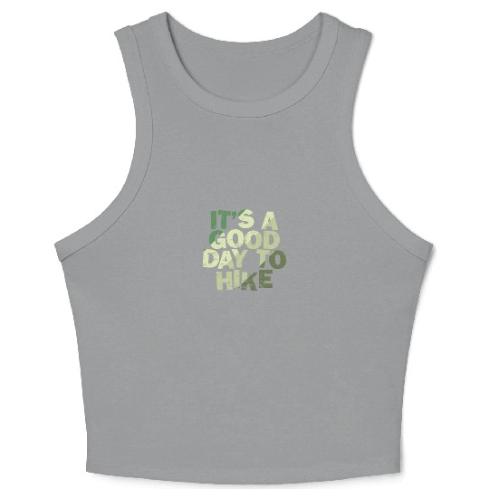 It's a good Day to Hike Nature Crop Tank Top