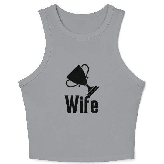 Trophy Wife Crop Tank Top
