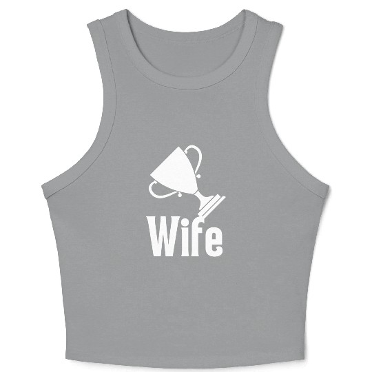 Trophy Wife Crop Tank Top