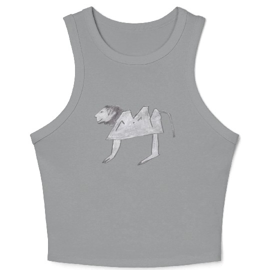 Mountain Lion Crop Tank Top
