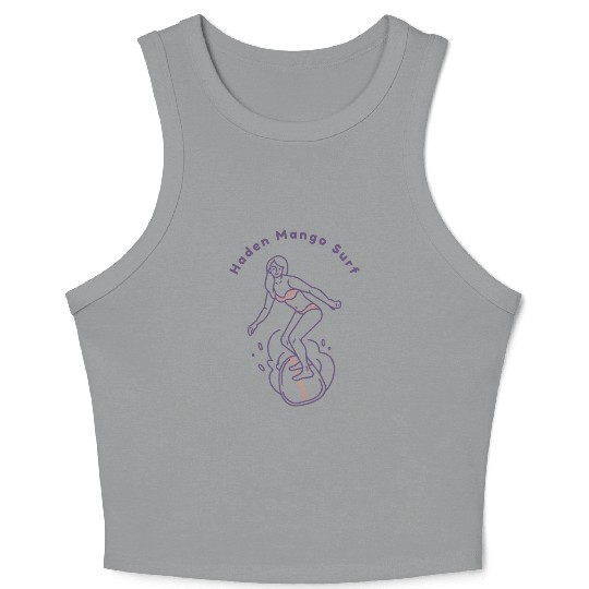 Haden Mango Surfer Girl Crop Tank Top