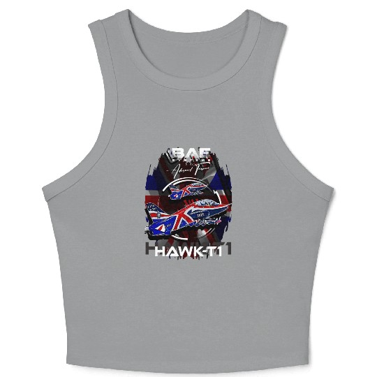 BAE Systems Hawk-T1 RAF advanced trainer aircraft Crop Tank Top