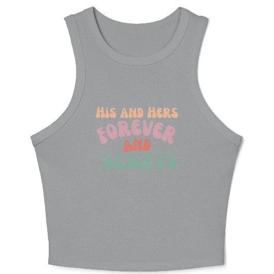 His and Hers Crop Tank Top