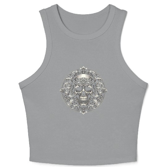 Baroque Elegance Crop Tank Top