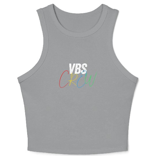VBS Colorful Bible Vacation School Love Crop Tank Top