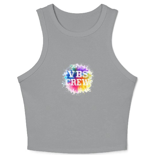 VBS Colorful Bible Vacation School Love Crop Tank Top