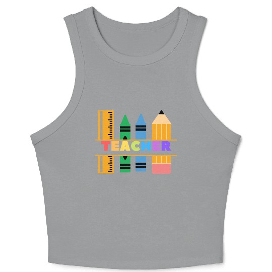 Teacher Crop Tank Top