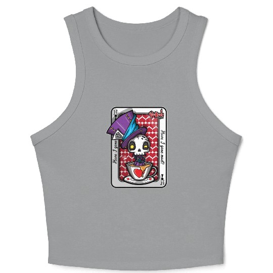 Mad Hatter Crop Tank Top