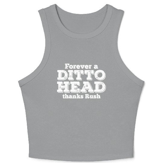 Ditto Head Rush Tribute Crop Tank Top