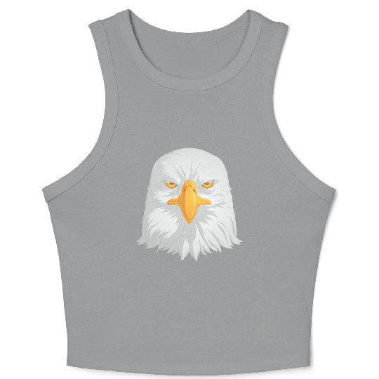 Bald Eagle Crop Tank Top
