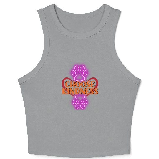 Choose Kindness Crop Tank Top