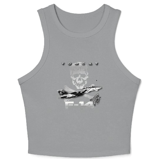 F-14 Tomcat Fighterjet Crop Tank Top