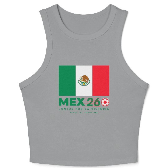 Mexico World Cup 2026 Crop Tank Top Soccer
