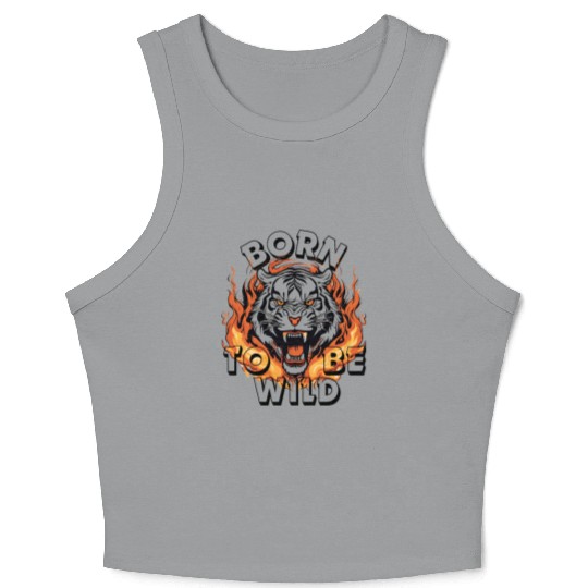 Born To Be Wild, Tiger Crop Tank Top