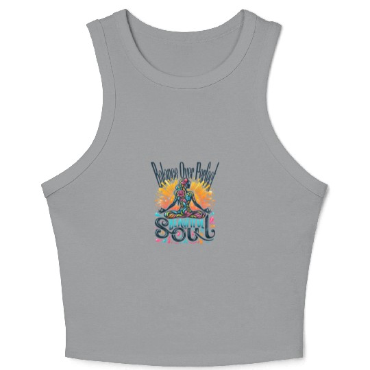 Yoga Beautiful - Balance over Perfect Crop Tank Top
