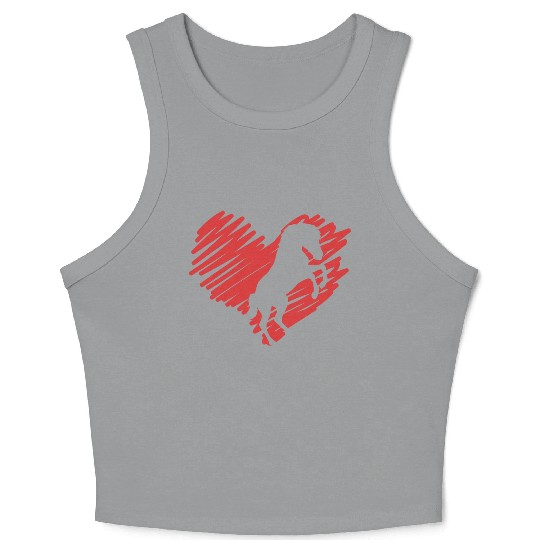 Equestrian Love Crop Tank Top