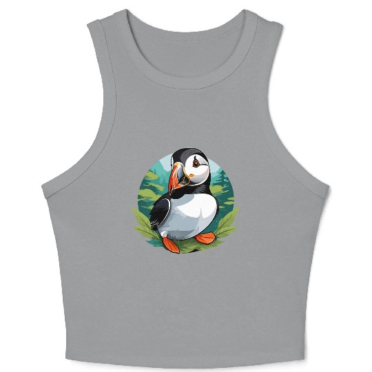 Puffin Crop Tank Top