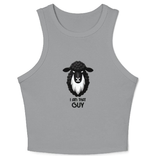 Black Sheep Crop Tank Top