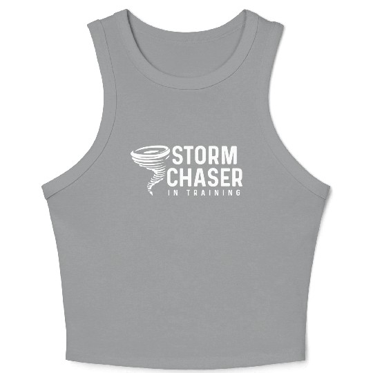 In Training Weatherman Gift Crop Tank Top