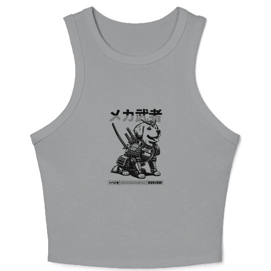 Golden Retriever Dog Musha Pets Crop Tank Top