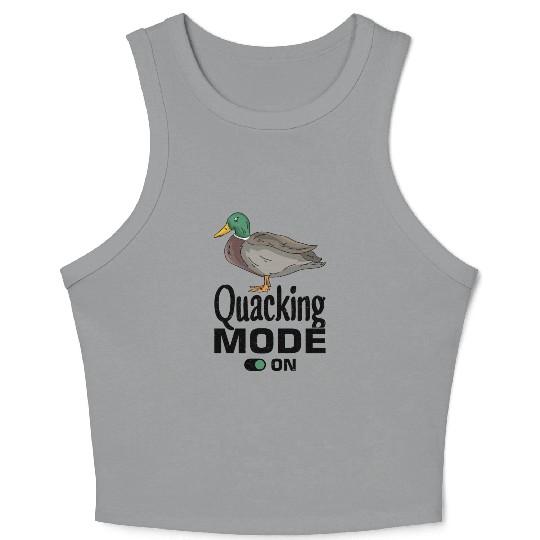 Mallard Duck Crop Tank Top