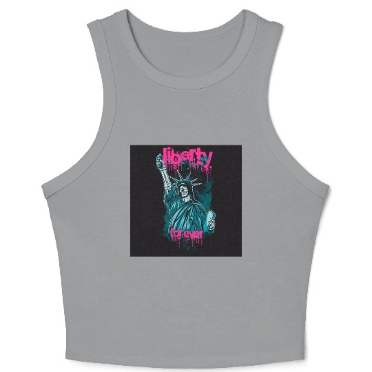 liberty for ever Crop Tank Top