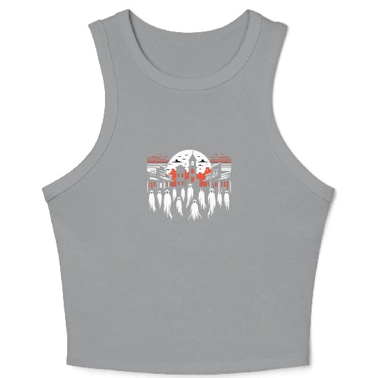 Cowboy Barn Bull Rider Rodeo Country Western Gift Crop Tank Top