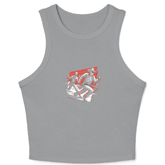 Cowboy Barn Bull Rider Rodeo Country Western Gift Crop Tank Top