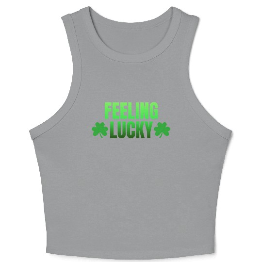 Feeling Lucky Crop Tank Top