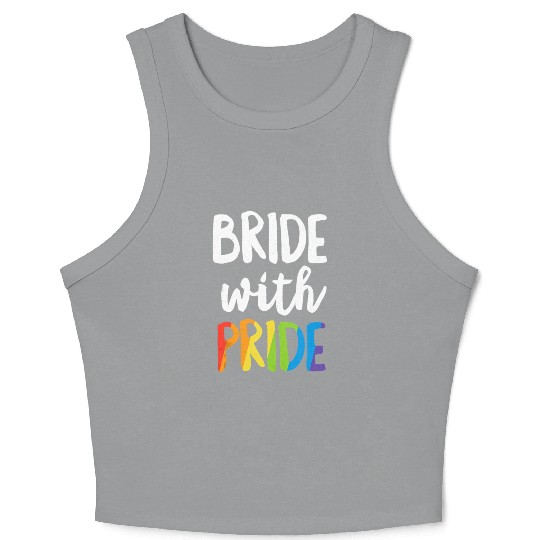 Lesbian Bachelorette Party Crop Tank Top