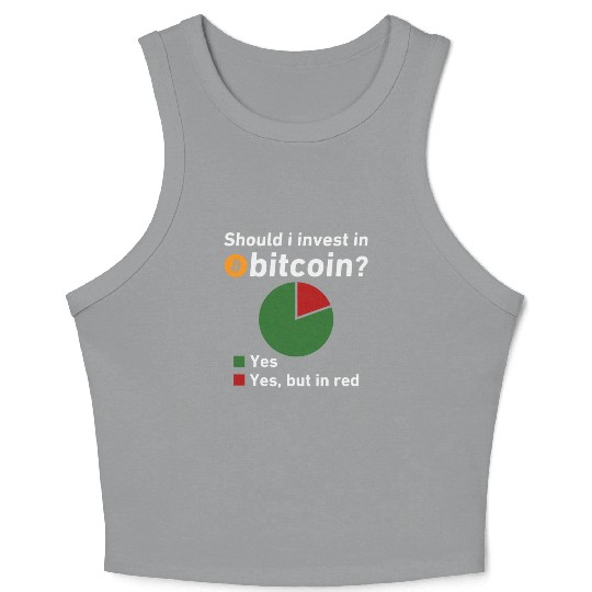 Should I Invest in Bitcoin Crop Tank Top
